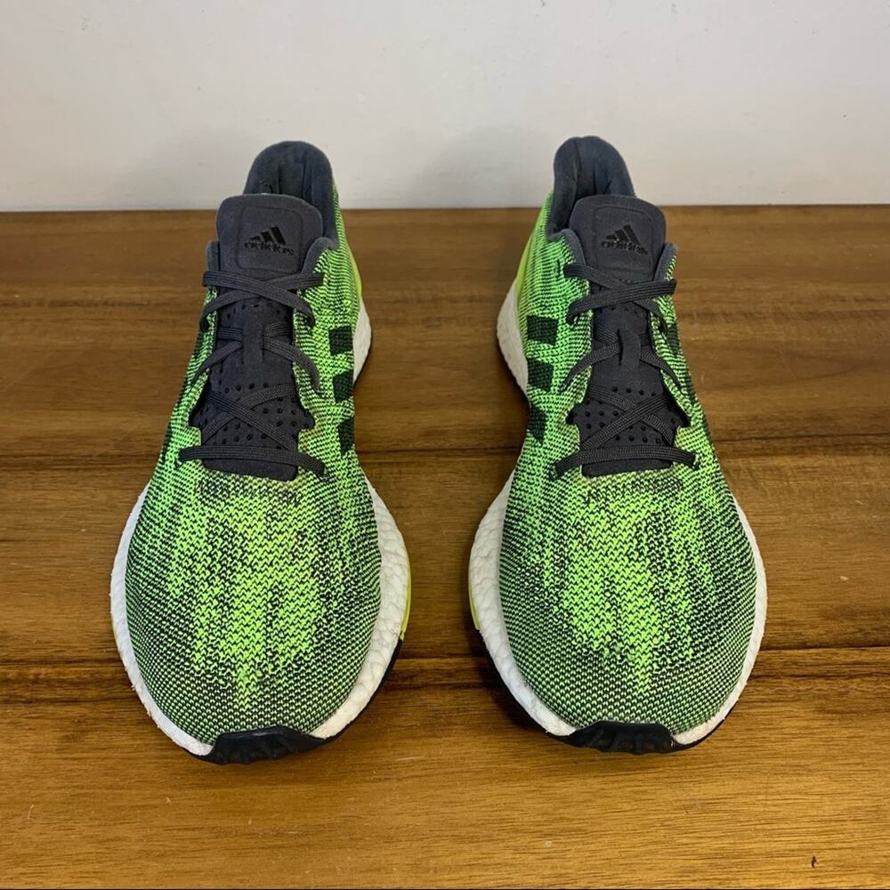 Adidas PureBoost DPR Solar Yellow Mens Running Shoe Size 10.5 - Picture 2 of 9